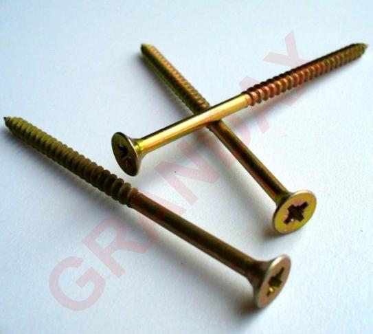 Vrut do dřeva UNI, ČZ, zápustná hlava, PZ2 4,5x90/60mm ZZ