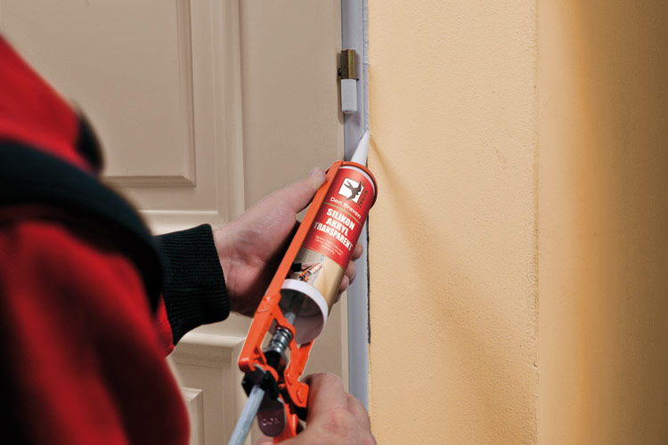 Silikon akrylový tmel transparentní 280ml RL Den Braven