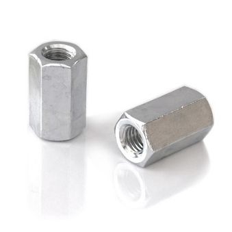 Matice prodloužená šestihranná, M10x30 - ZB