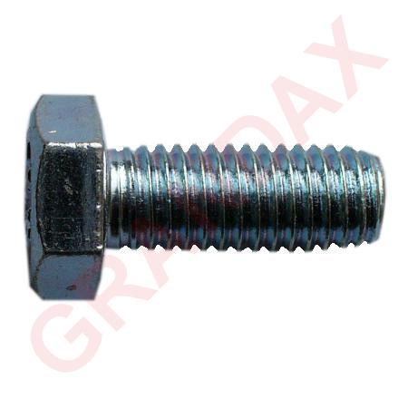 Šroub se šestihrannou hlavou M8x30 ZB