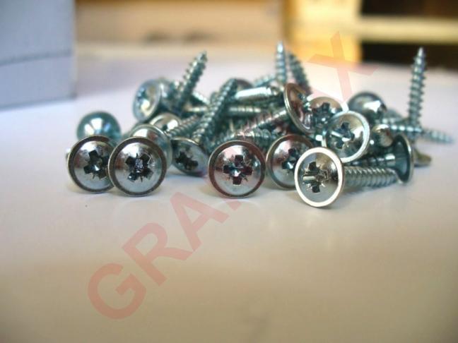 Vrut do dřeva UNI, rámová hlava, PZ2 3,5x30mm ZB