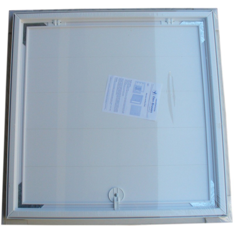 Dvířka revizní PVC, otočný zámek, 400x400mm