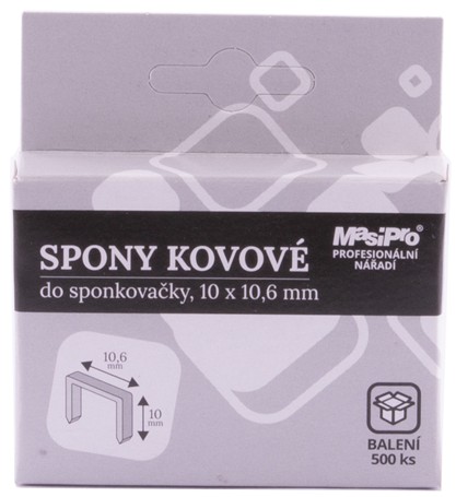 Spony do sponkovacího kladiva, 10mm/500ks