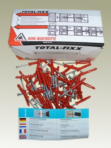 Hmoždinka TOTAL-FIXX 6x40 mm