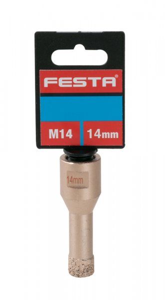 Korunka vykružovací diamantová, 14mm/M14 FESTA