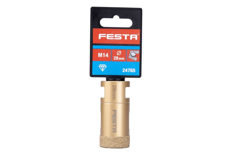 Korunka vykružovací diamantová, 28mm/M14 FESTA