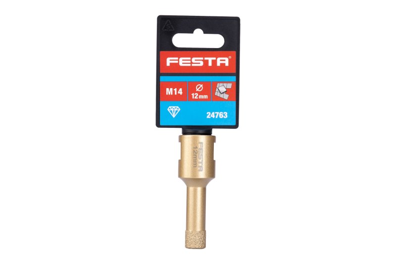 Korunka vykružovací diamantová, 12mm/M14 FESTA