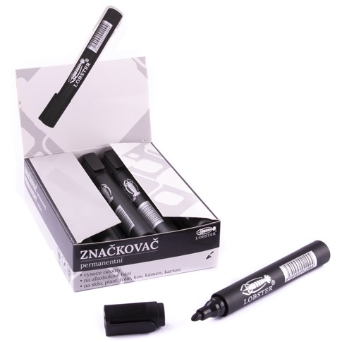 Popisovač (fix) permanentní velký černý
