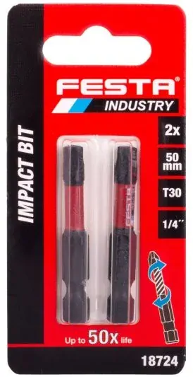 Nástavec bit TORX 30 torzní FESTA INDUSTRY impact, délka 50mm