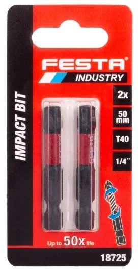 Nástavec bit TORX 40 torzní FESTA INDUSTRY impact, délka 50mm