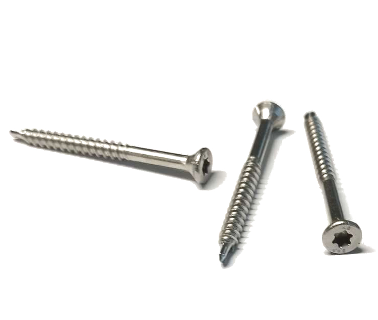Vrut TEX, zápustná hlava, 4,0x60/40mm, TORX 20, NEREZ A2