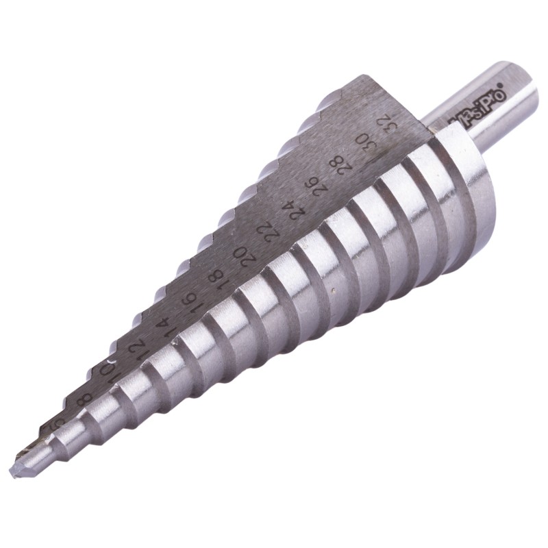 Vrták stupňovitý (stromeček) HSS 4-32mm