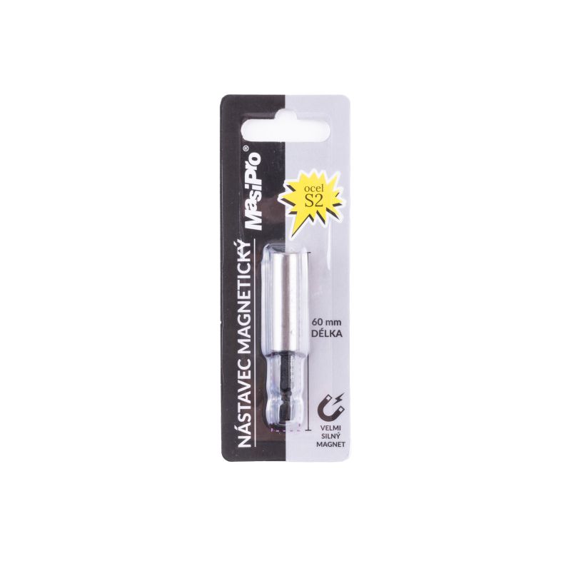 Nástavec magnetický - držák bitů 1/4'' - 60mm MASIPRO