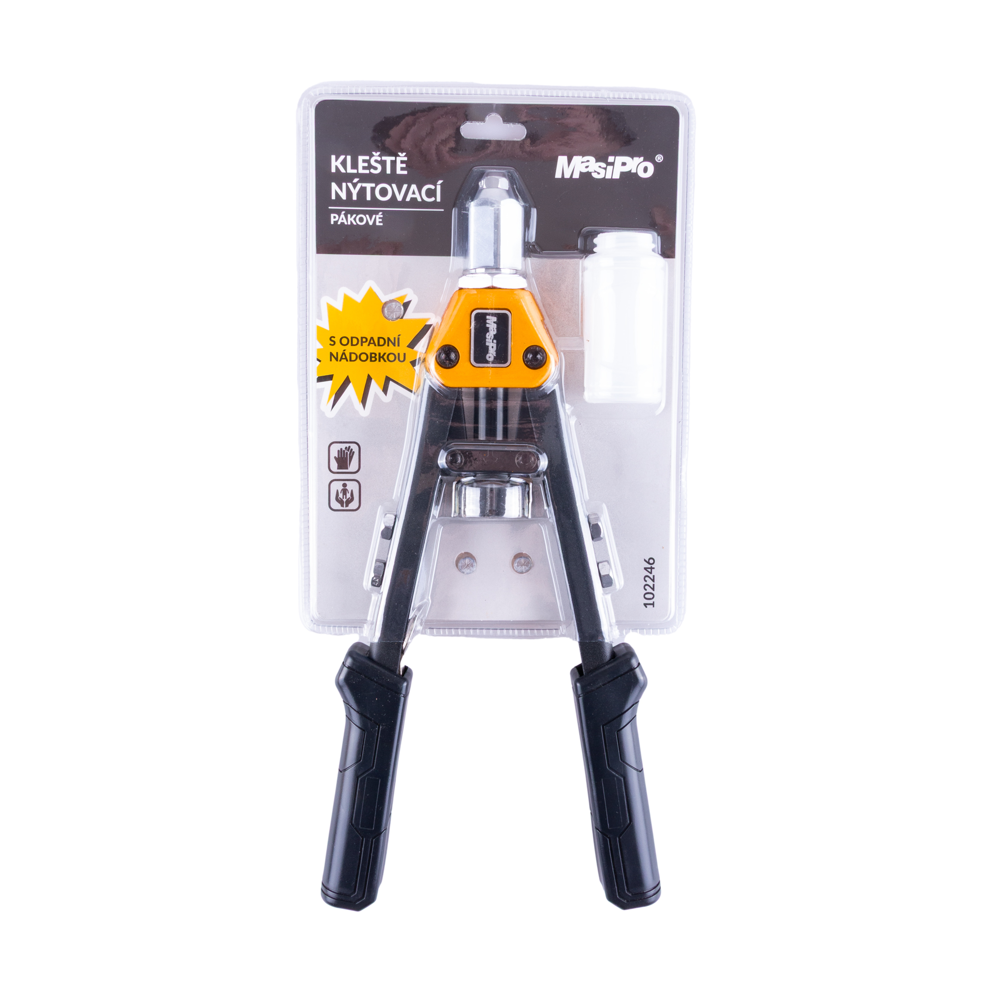 Kleště nýtovací pákové 280mm MasiPro