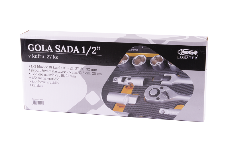 Gola sada 1/2", sada 27 ks