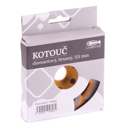 Kotouč diamantový brusný segmentový 115mm