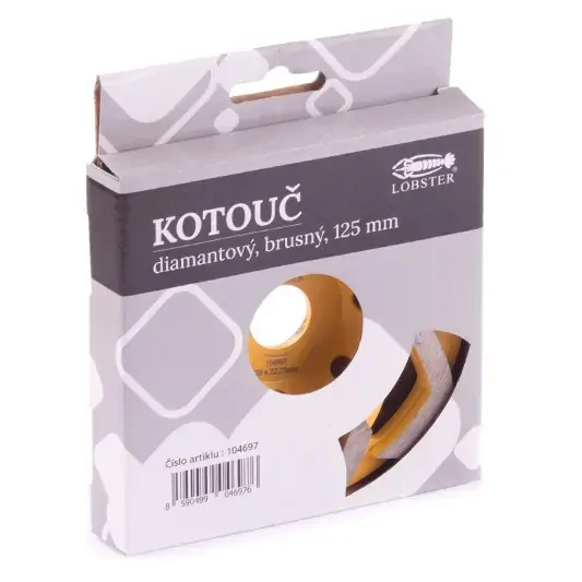 Kotouč diamantový brusný segmentový 125mm