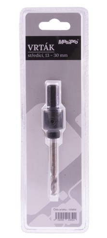 Vrták vodící (středící) pro korunky 13-30mm
