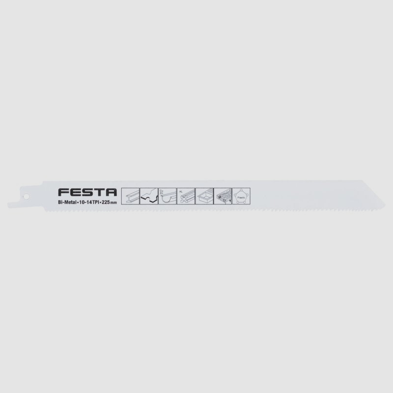 Plátek pilový do ocasky 225x19x1mm BiM 3ks FESTA