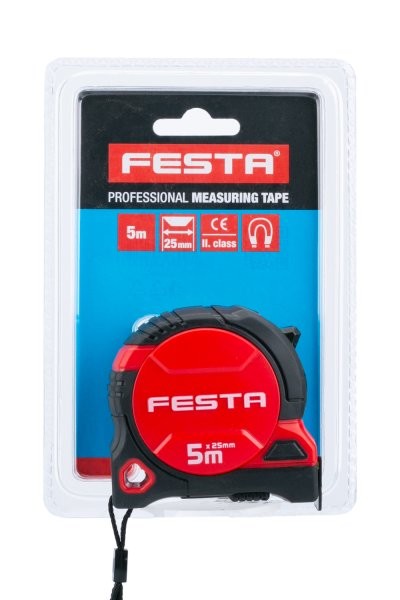 Metr svinovací FESTA Magnet 5mx25mm