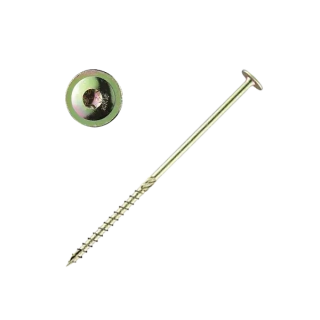 Vrut stavební konstrukční, talířová hlava 6,0x120mm TORX30, ZZ