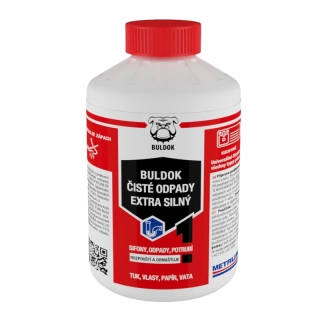 Čistič odpadů extra silný 0,75 kg BULDOK