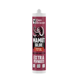 Lepidlo MAMUT GLUE TOTAL 290ml, barva bílá, Den Braven