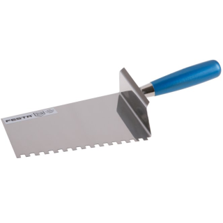 Lžíce zednická na Ytong a porobeton nerez, 180x120mm, zub 6 mm