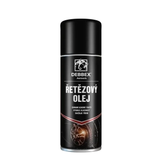 Olej řetězový ve spreji 400ml DEBBEX