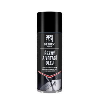Olej řezný a vrtací ve spreji 400ml DEBBEX
