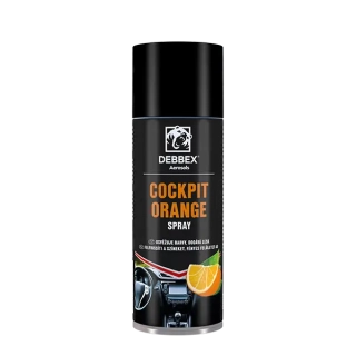 Čistič palubních desek - cockpit 400ml DEBBEX, POMERANČ