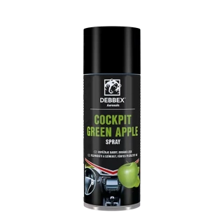 Čistič palubních desek - cockpit 400ml ZELENÉ JABLKO, DEBBEX