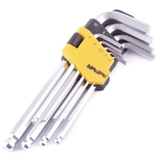 Klíče inbus výkyvné, sada 9ks