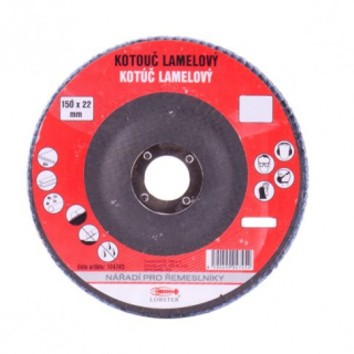 Kotouč lamelový 150mm, zr. 80