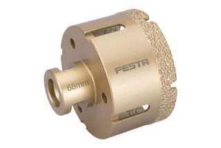 Korunka vykružovací diamantová, 68mm/M14 FESTA