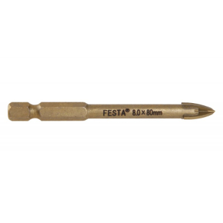 Vrták na sklo a keramiku 8,0mm