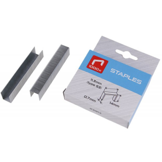 Spony do sponkovací pistole, 14mm/1000ks, typ 53