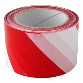 Páska bariérová (výstražná), šířka 70mm, délka 200m