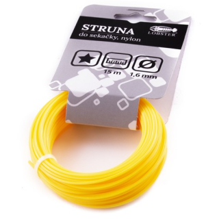 Struna do sekačky hvězdička 1,6mm/15m