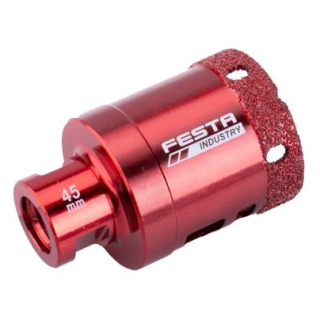 Korunka vykružovací diamantová, 45mm/M14 FESTA INDUSTRY