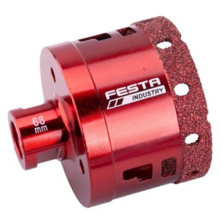 Korunka vykružovací diamantová, 68mm/M14 FESTA INDUSTRY