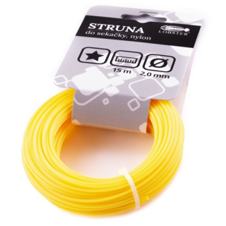 Struna do sekačky hvězdička 2,0mm/15m