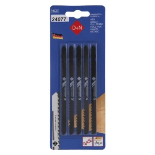 Pilky do přímočaré pily HCS 120/1,3mm 5ks