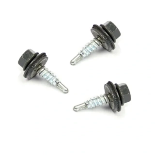 Šroub samovrtný farmářský 4,8x20mm RAL7016 Antracitová šedá