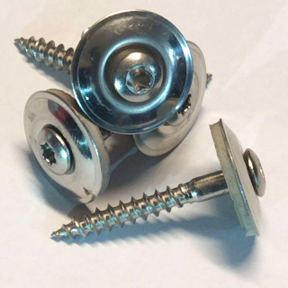 Šroub klempířský 4,5x45mm + podložka 20mm EPDM, TORX20 NEREZ A2