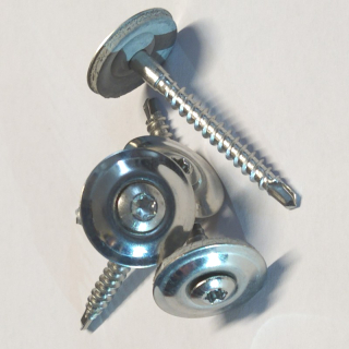 Šroub klempířský TEX 4,5x45mm + podložka 20mm EPDM, TORX20 NEREZ A2
