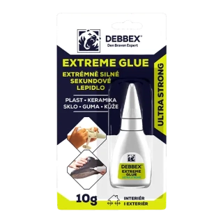 Lepidlo vteřinové, 10g EXTREME GLUE DEBBEX