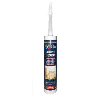 Akrylový tmel (parketový) DESIGN 310ml šedý
