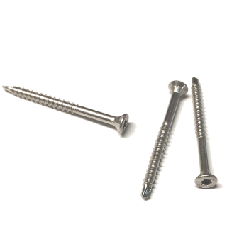 Vrut TEX, zápustná hlava, 4,0x50/33mm, TORX 20, NEREZ A2