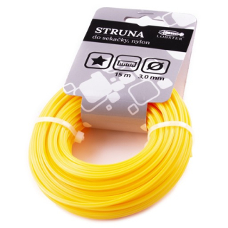 Struna do sekačky hvězdička 3,0mm/15m